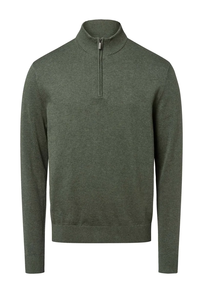 Strickpullover - oliv