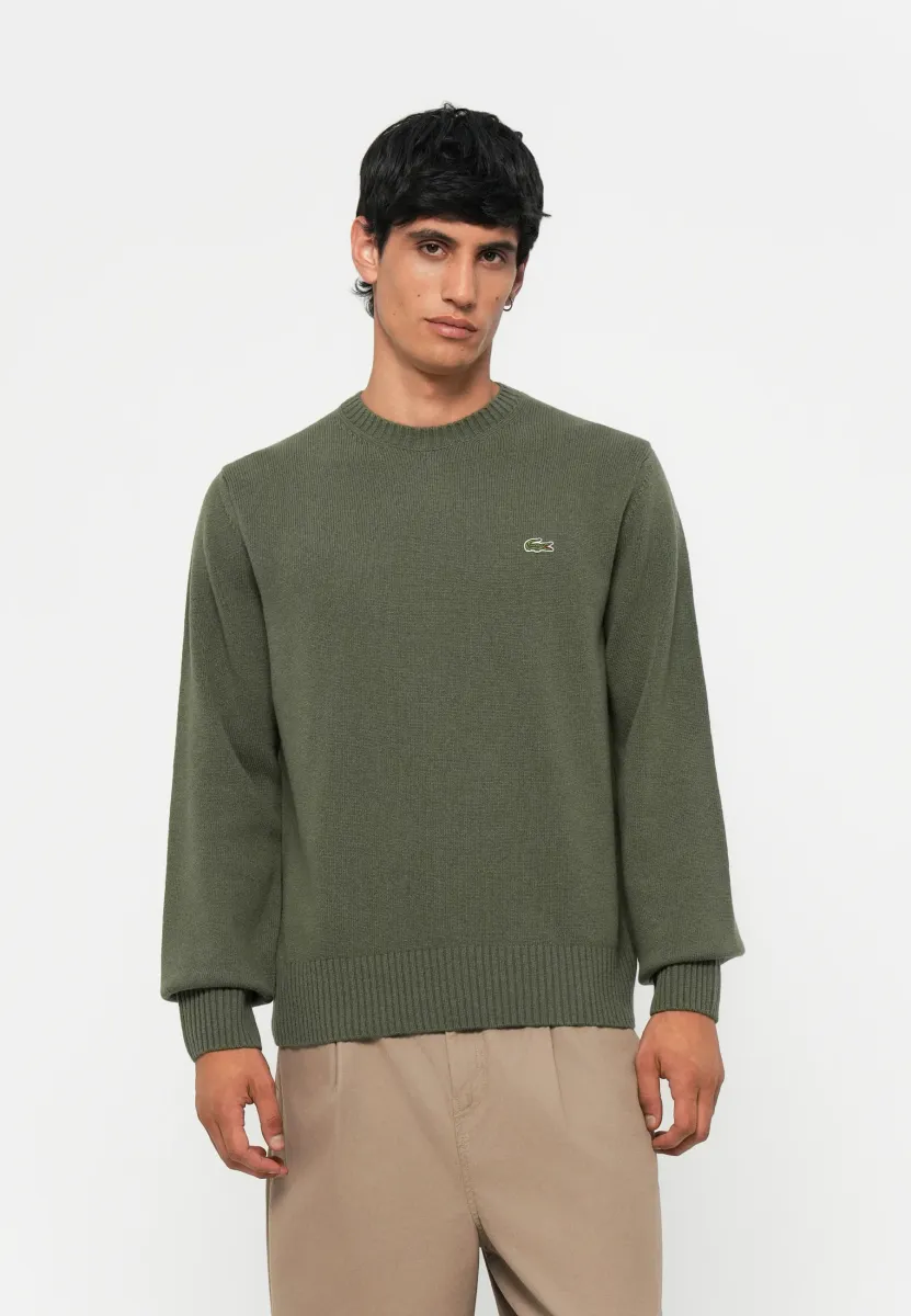 Strickpullover - olive