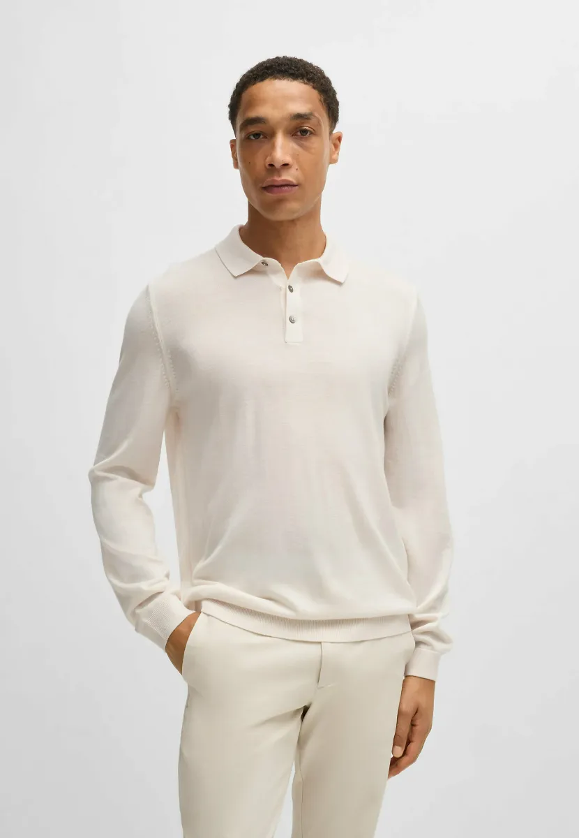 Strickpullover - open white eleven