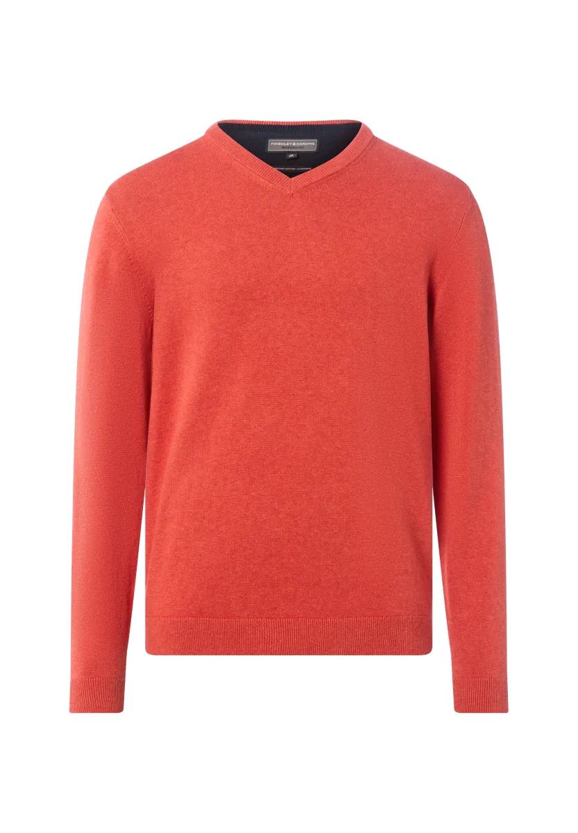 Strickpullover - orange