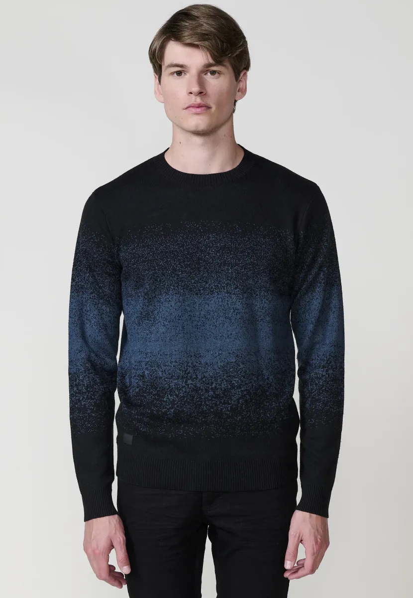 Strickpullover - petroleo dark green