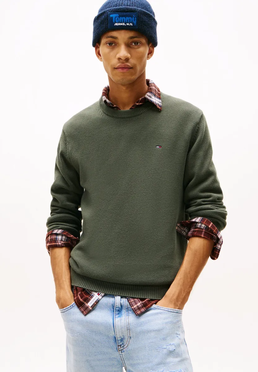 Strickpullover - pewter green