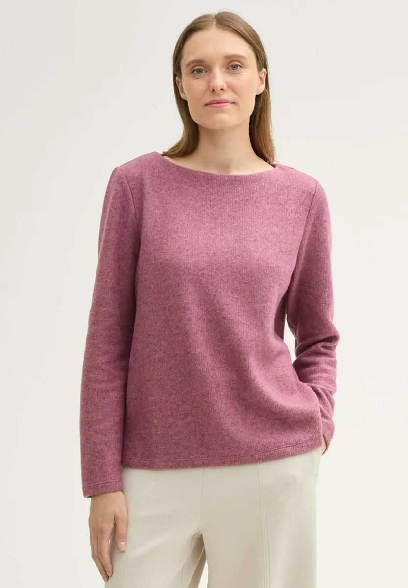 Strickpullover - pink velvet melange