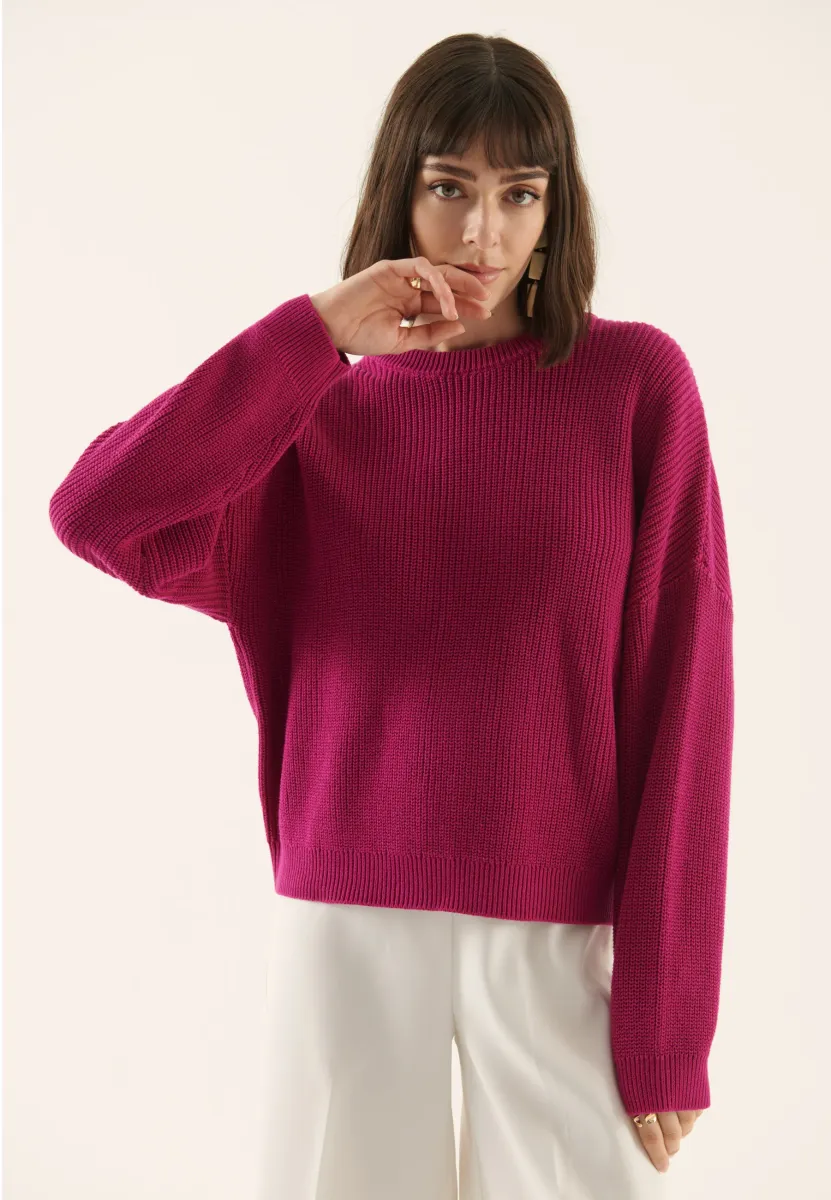 Strickpullover - pink