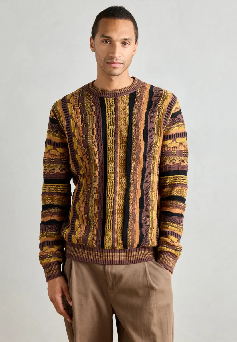 Strickpullover - potting soil