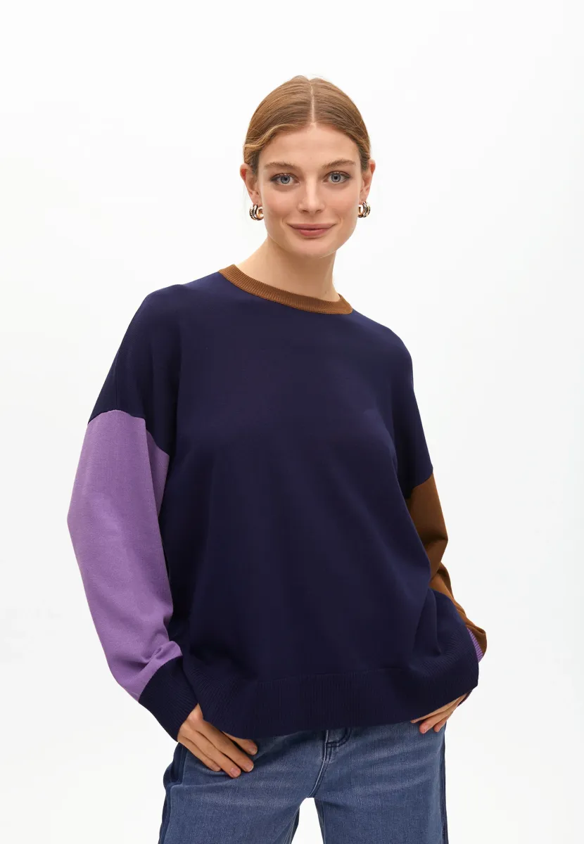 Strickpullover - purple
