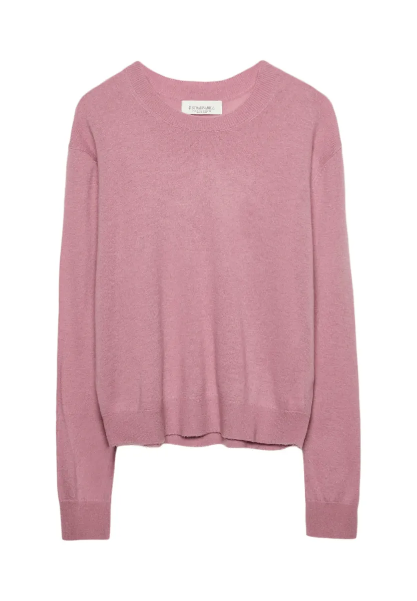Strickpullover - purple
