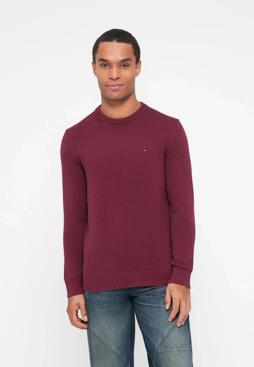 Strickpullover - red wine
