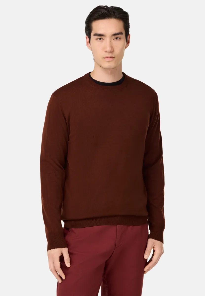 Strickpullover - red