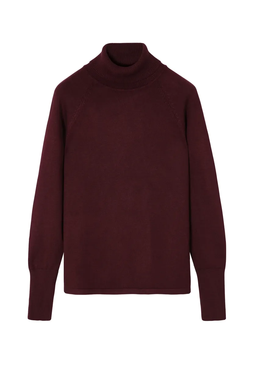 Strickpullover - red