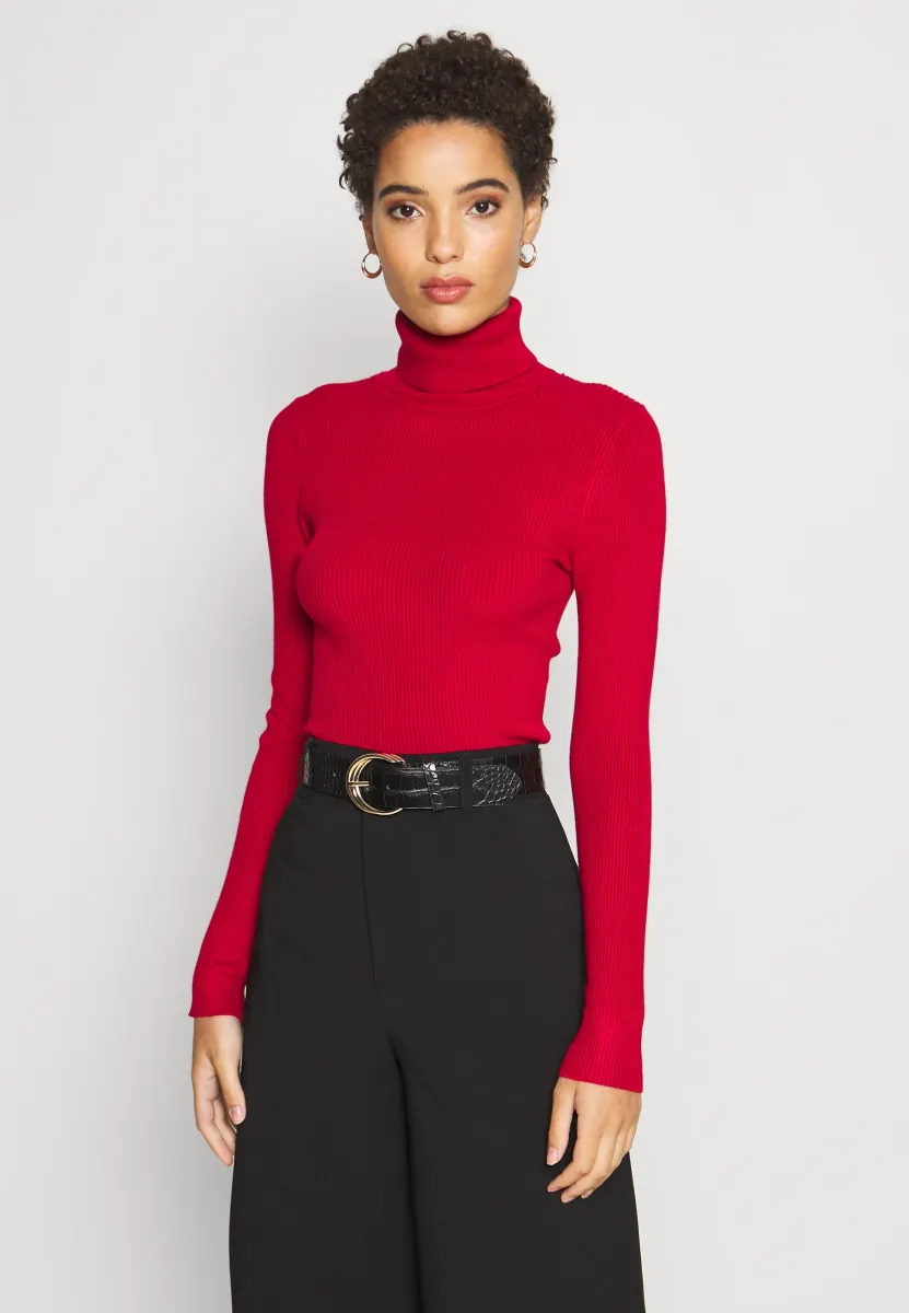 Strickpullover - red