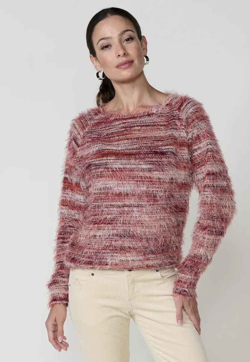Strickpullover - rojo   red