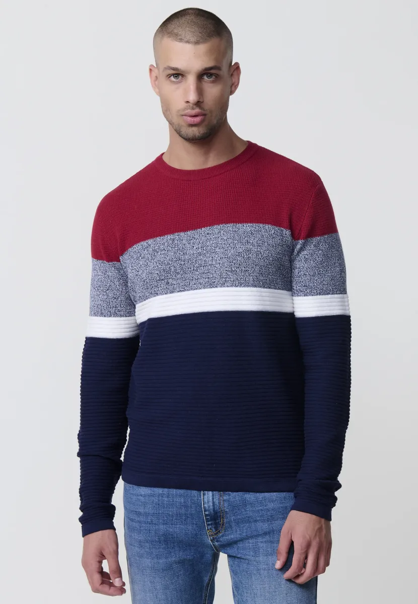 Strickpullover - rojo red