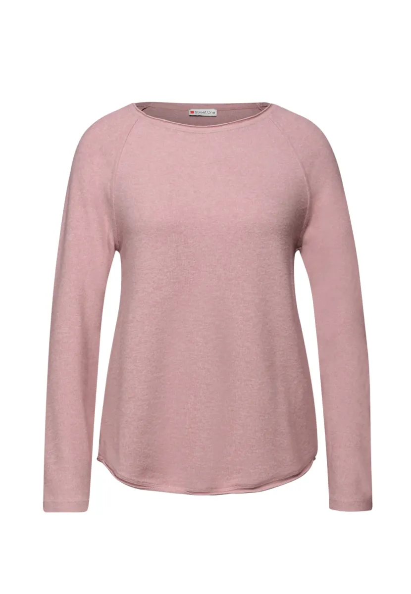 Strickpullover - rosa
