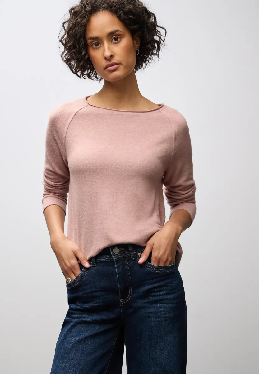 Strickpullover - rosa