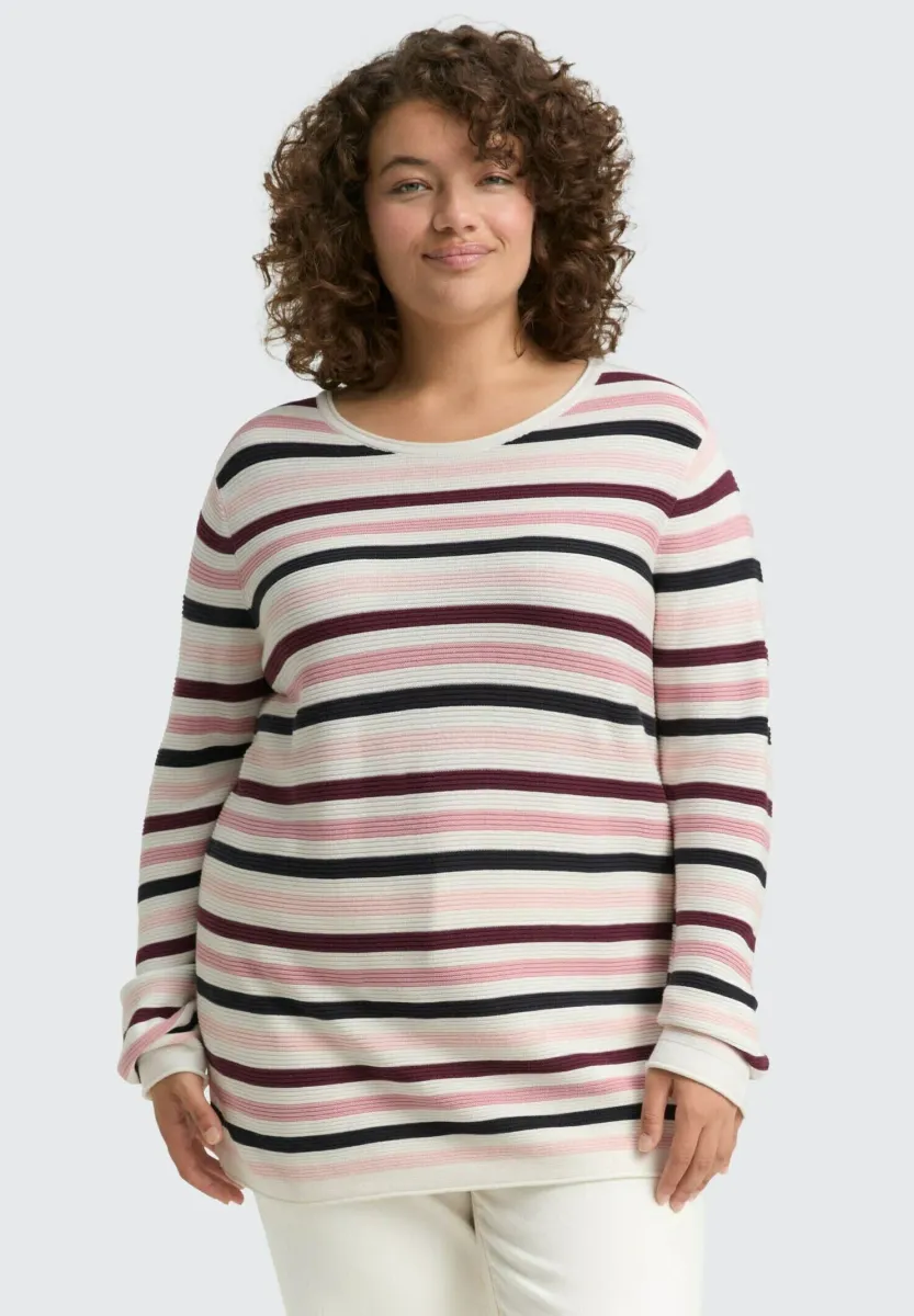 Strickpullover - rose ottoman knit