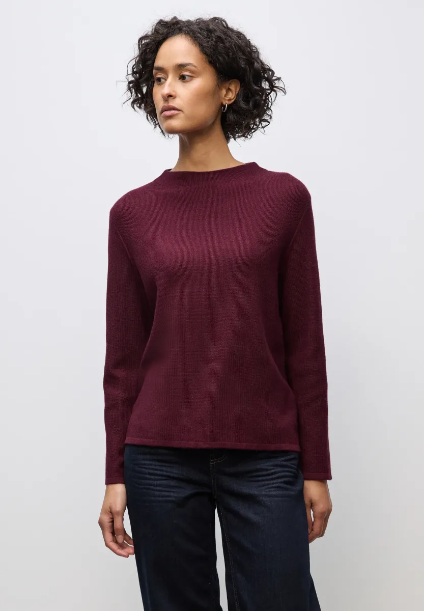 Strickpullover - rot