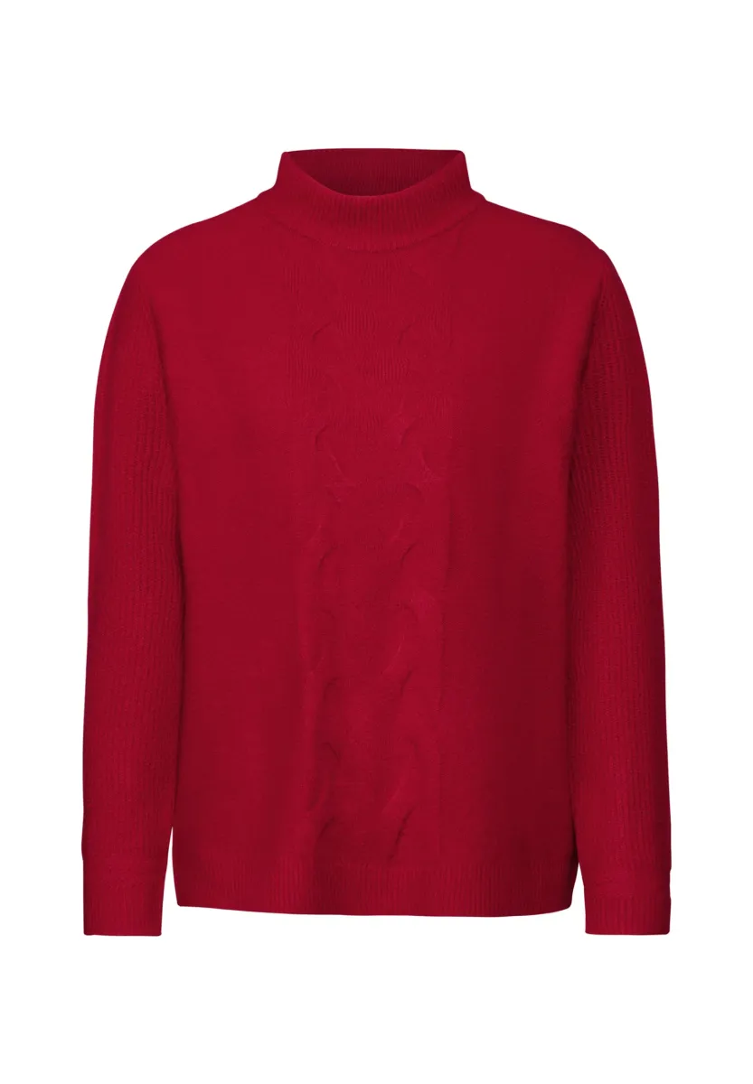 Strickpullover - rot