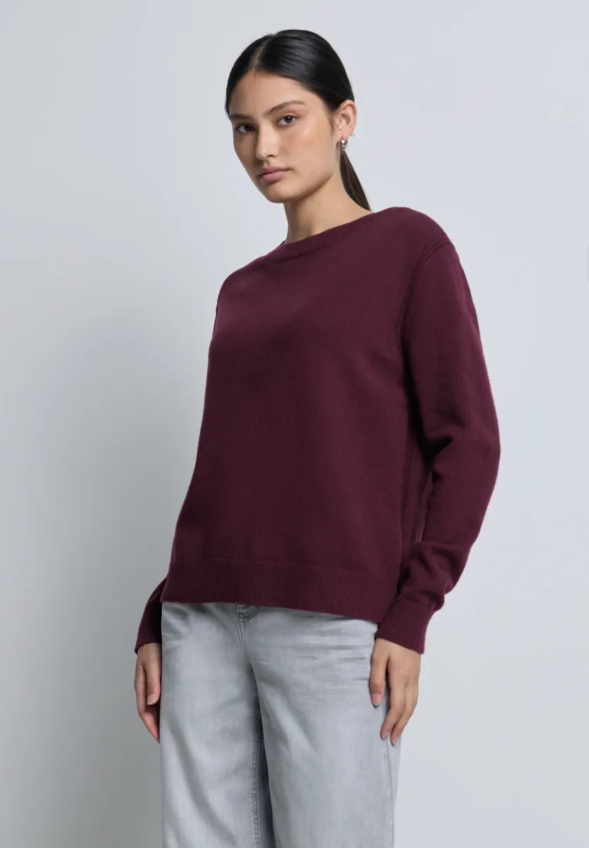 Strickpullover - rot