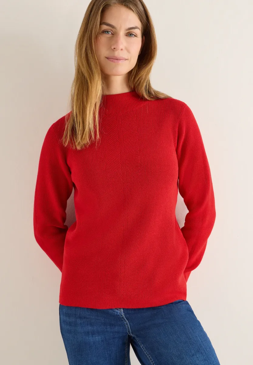 Strickpullover - rot