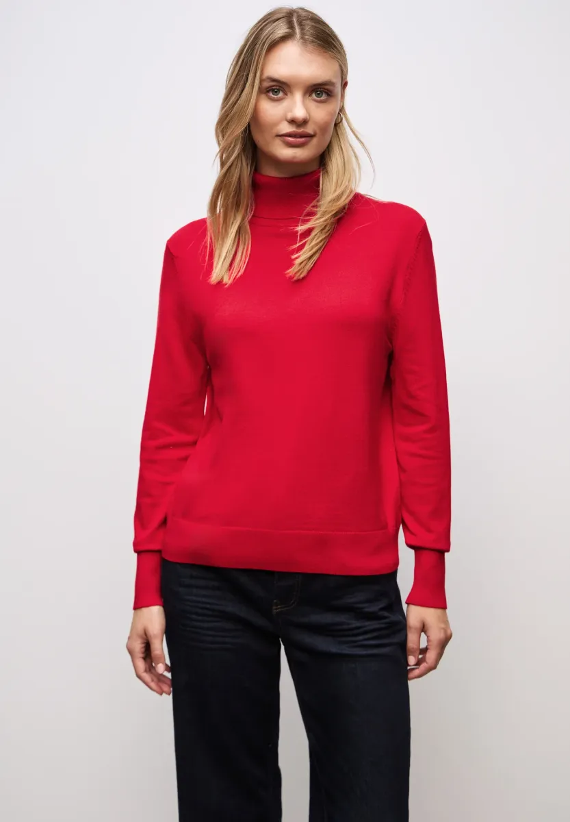 Strickpullover - rot