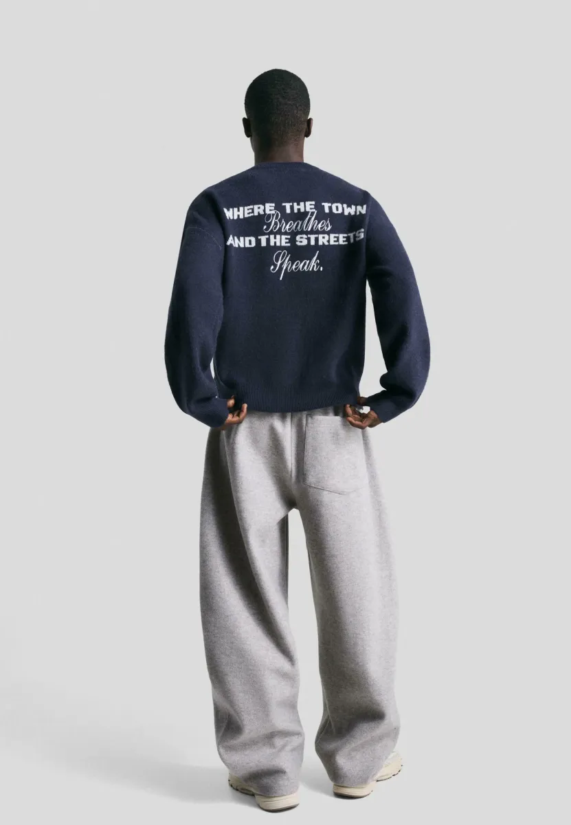 Strickpullover - royal blue