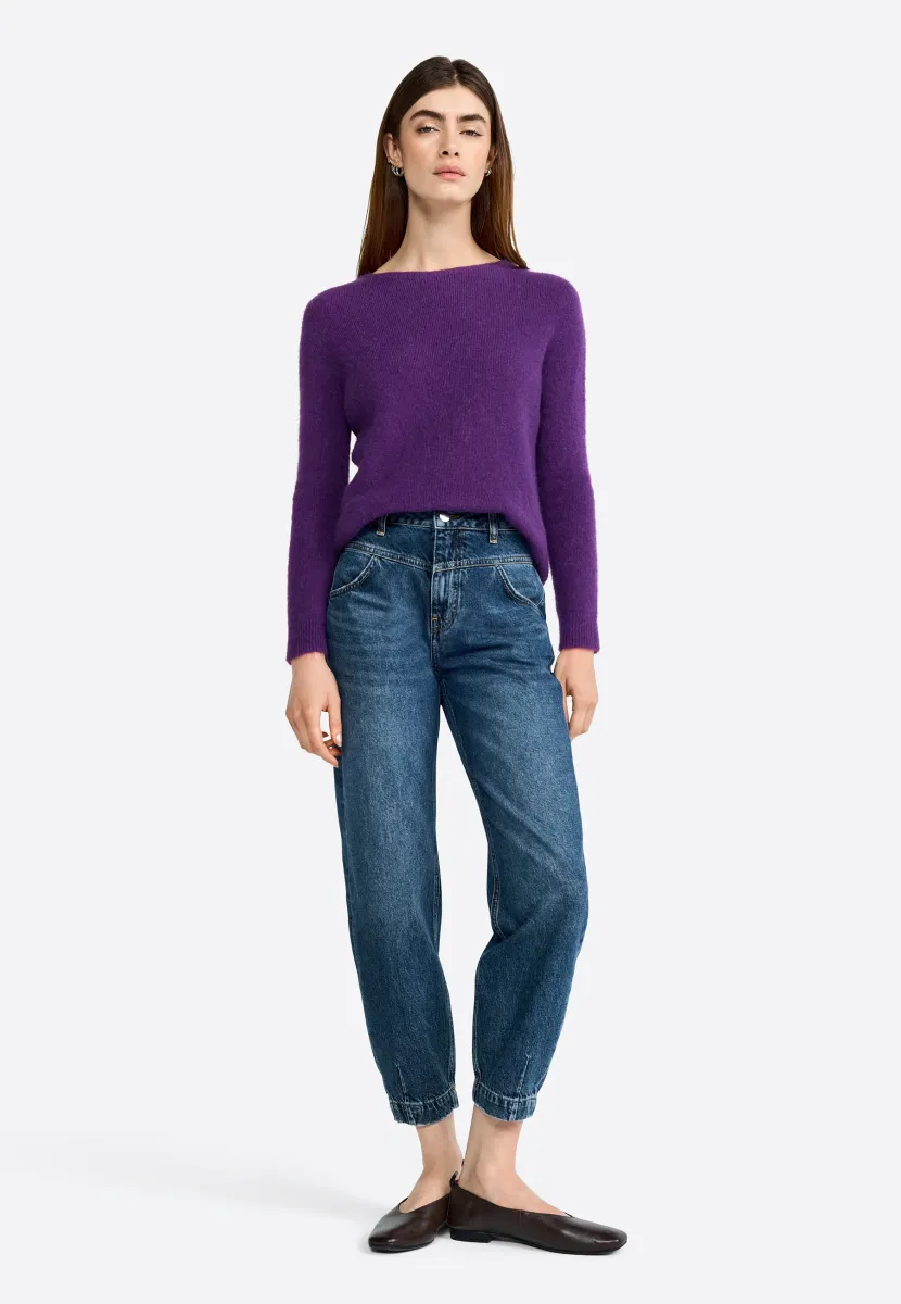 Strickpullover - royal plum