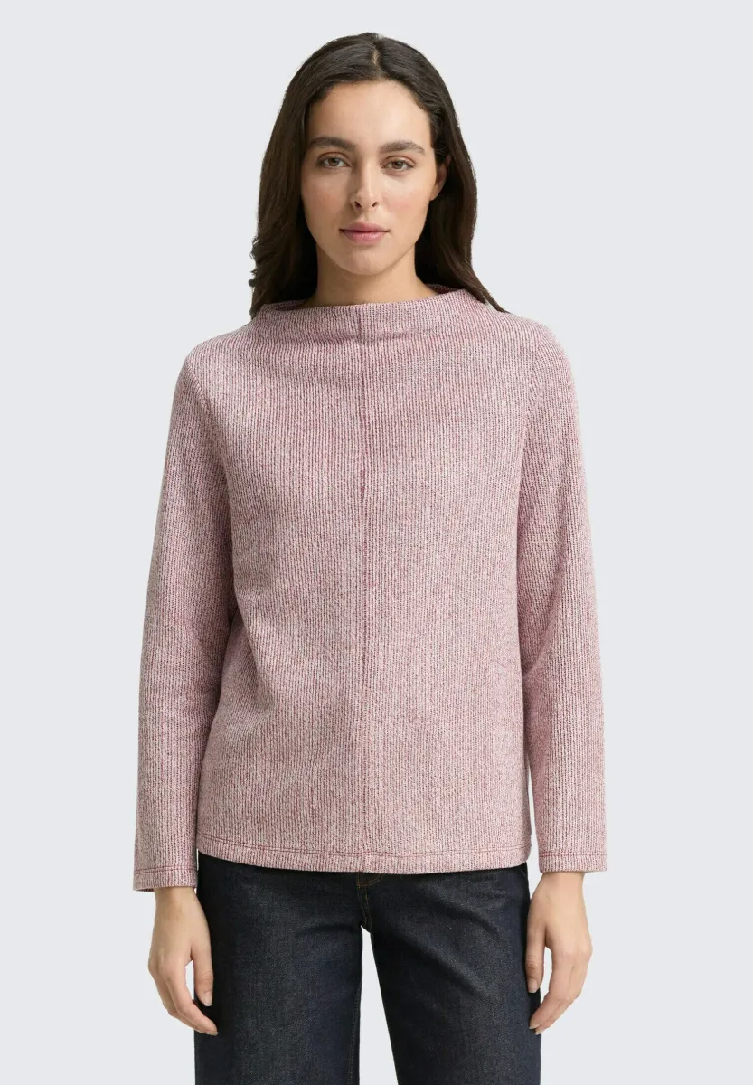 Strickpullover - rumba red melange