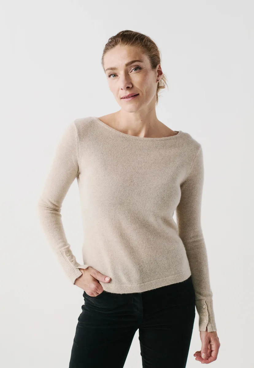Strickpullover - sable