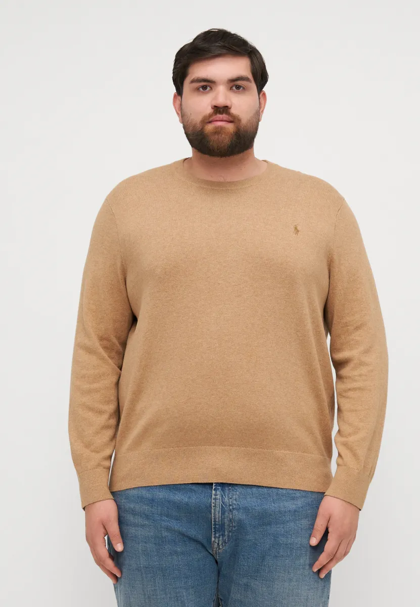 Strickpullover - salted caramel melange