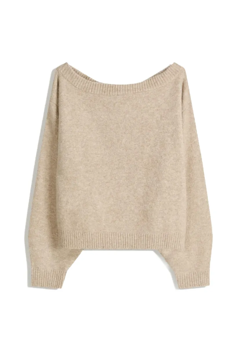 Strickpullover - sand