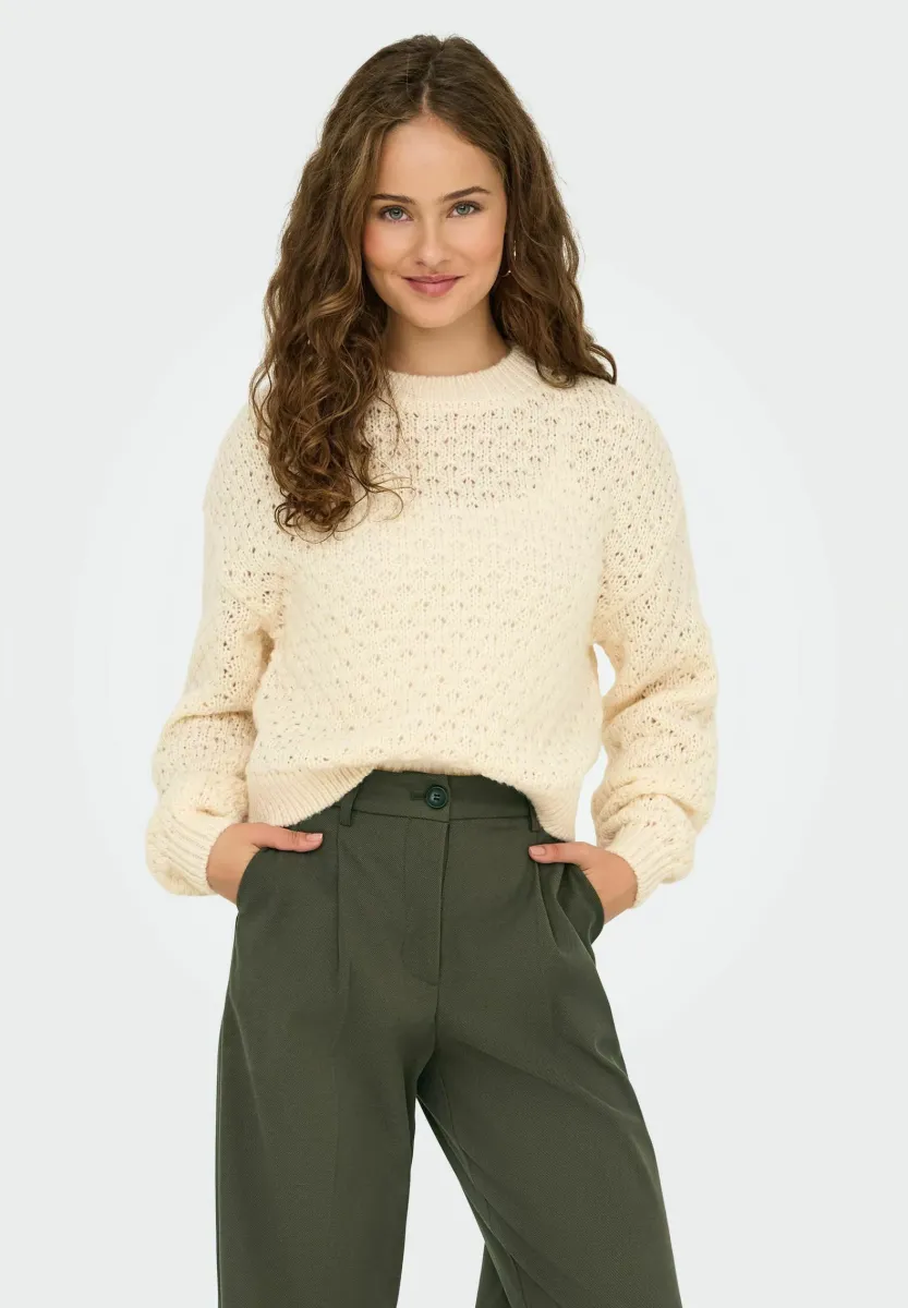 Strickpullover - sandshell