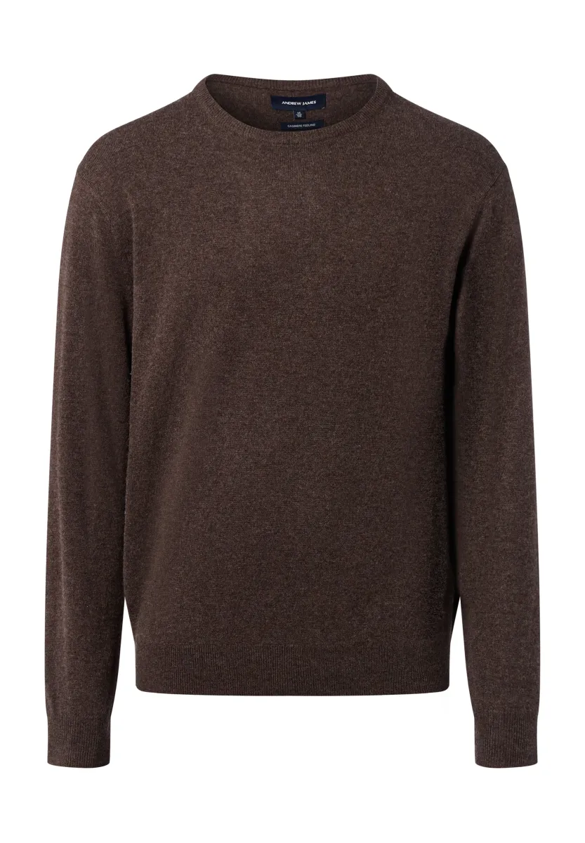 Strickpullover - schoko
