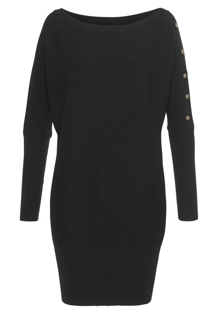 Strickpullover - schwarz