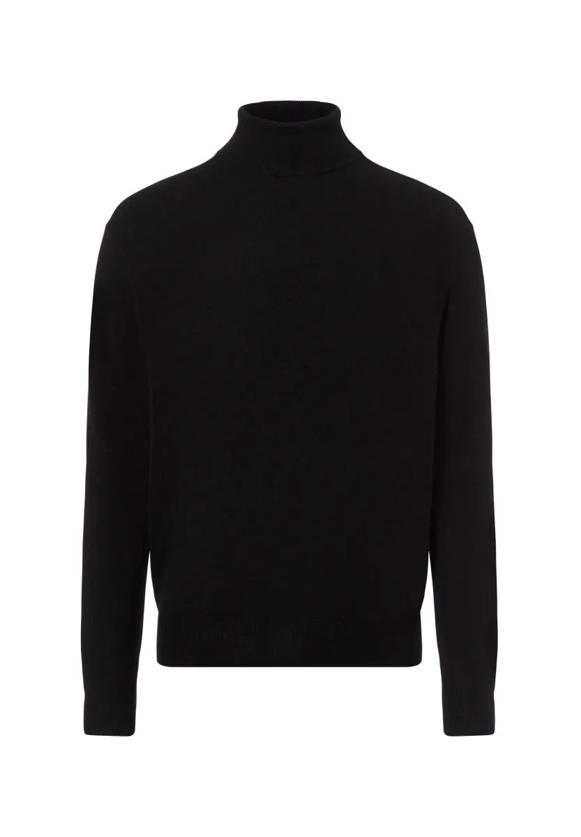 Strickpullover - schwarz