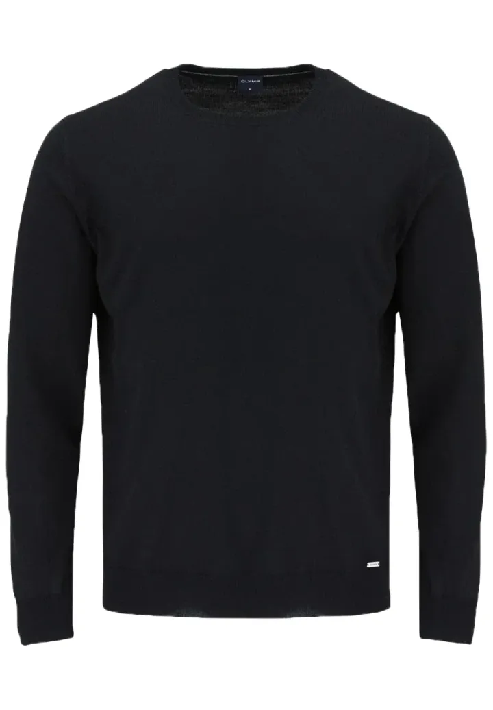 Strickpullover - schwarz