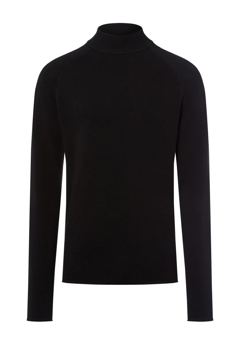 Strickpullover - schwarz
