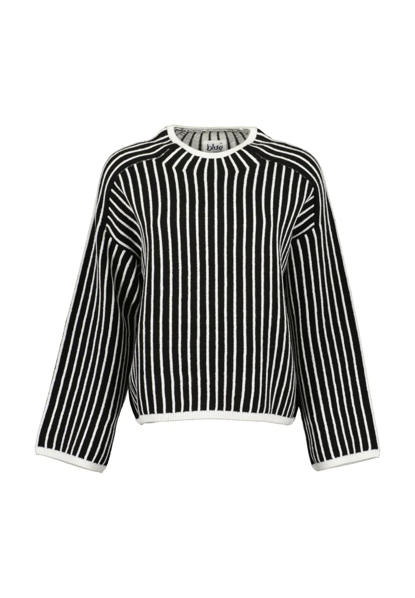 Strickpullover - schwarz