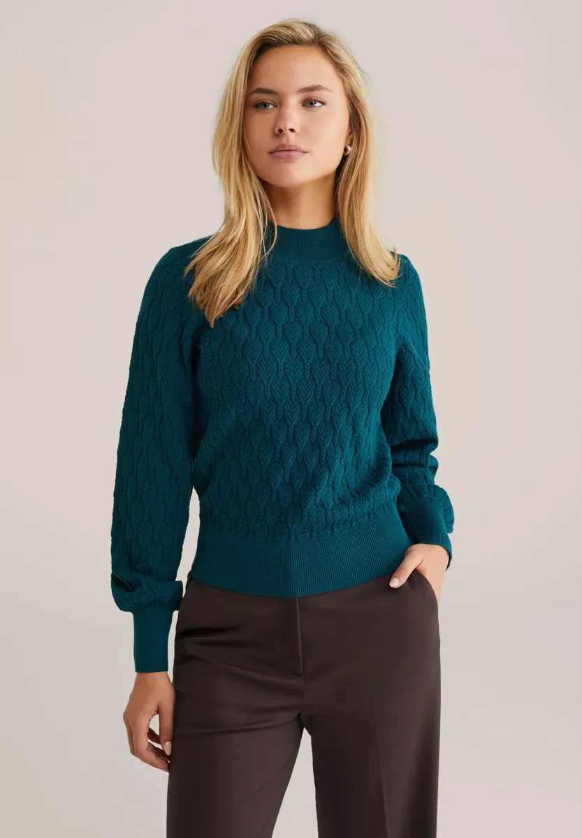 Strickpullover - sea green