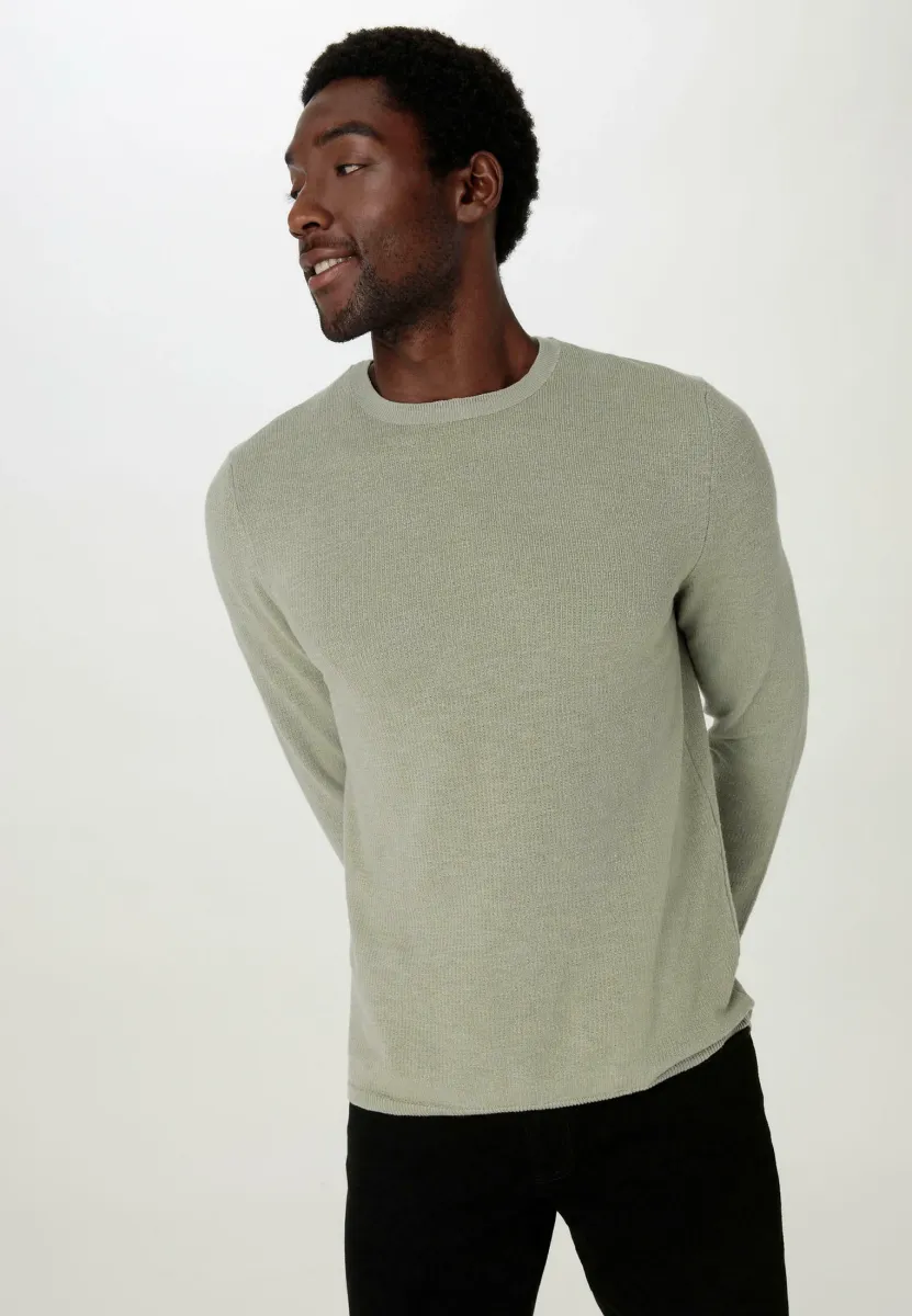 Strickpullover - seegras