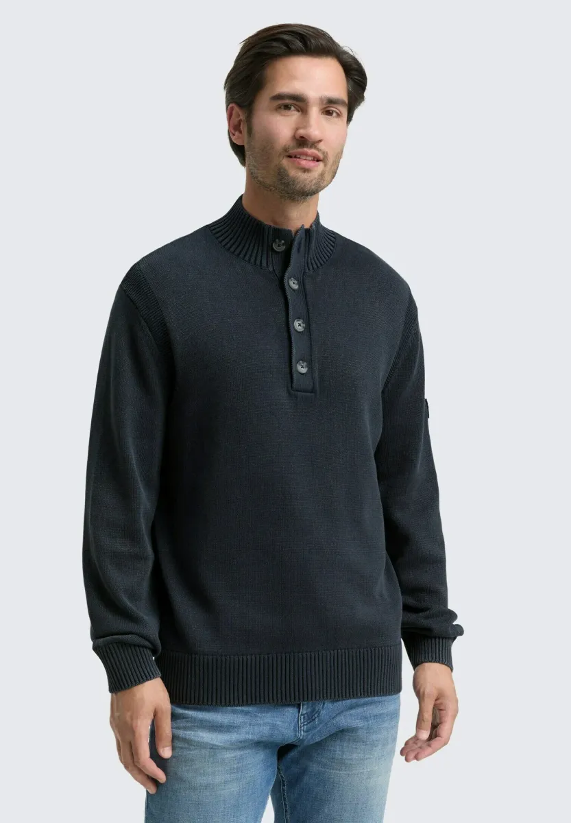 Strickpullover - sky captain blue