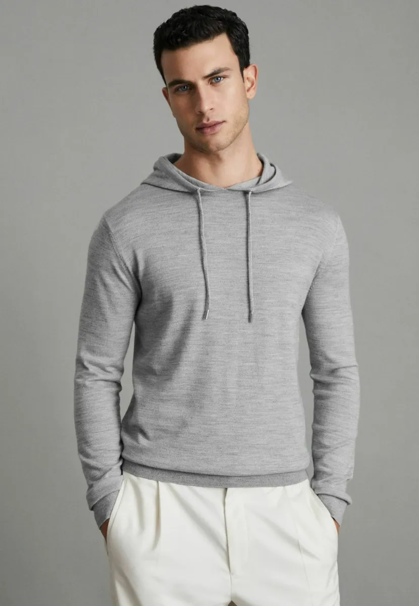 Strickpullover - soft grey mouline
