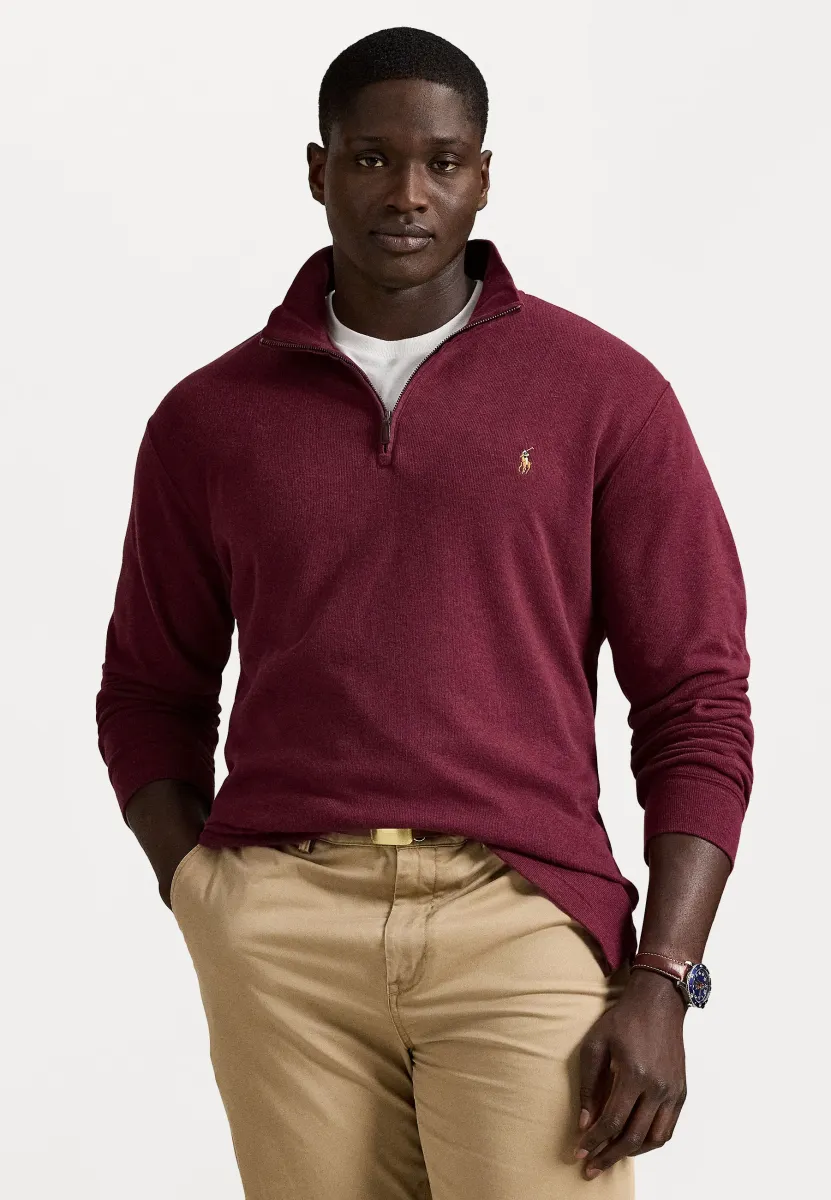 Strickpullover - spring wine heather