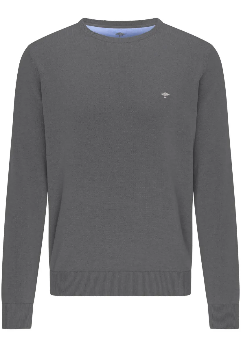 Strickpullover - steel