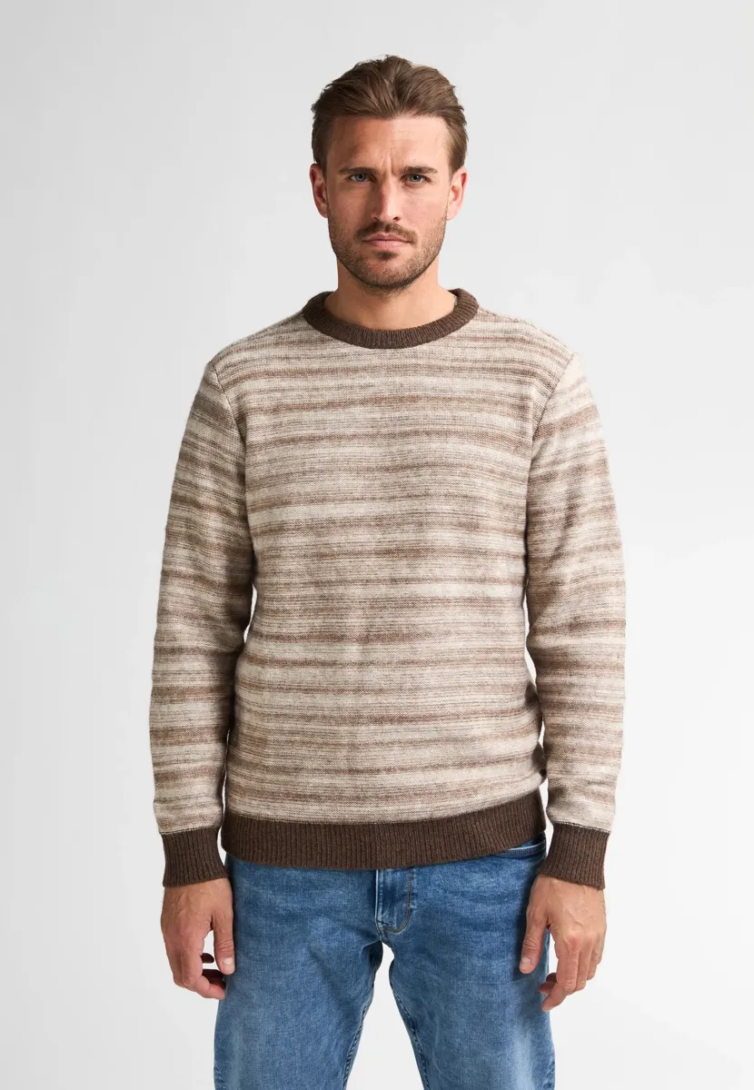 Strickpullover - tan