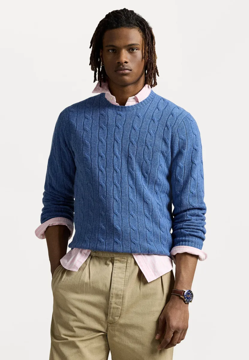Strickpullover - tide pool blue heather