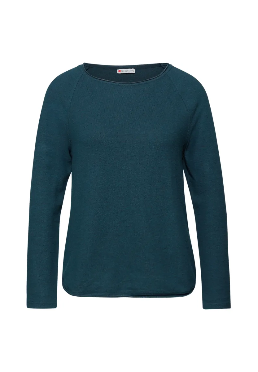 Strickpullover - türkis