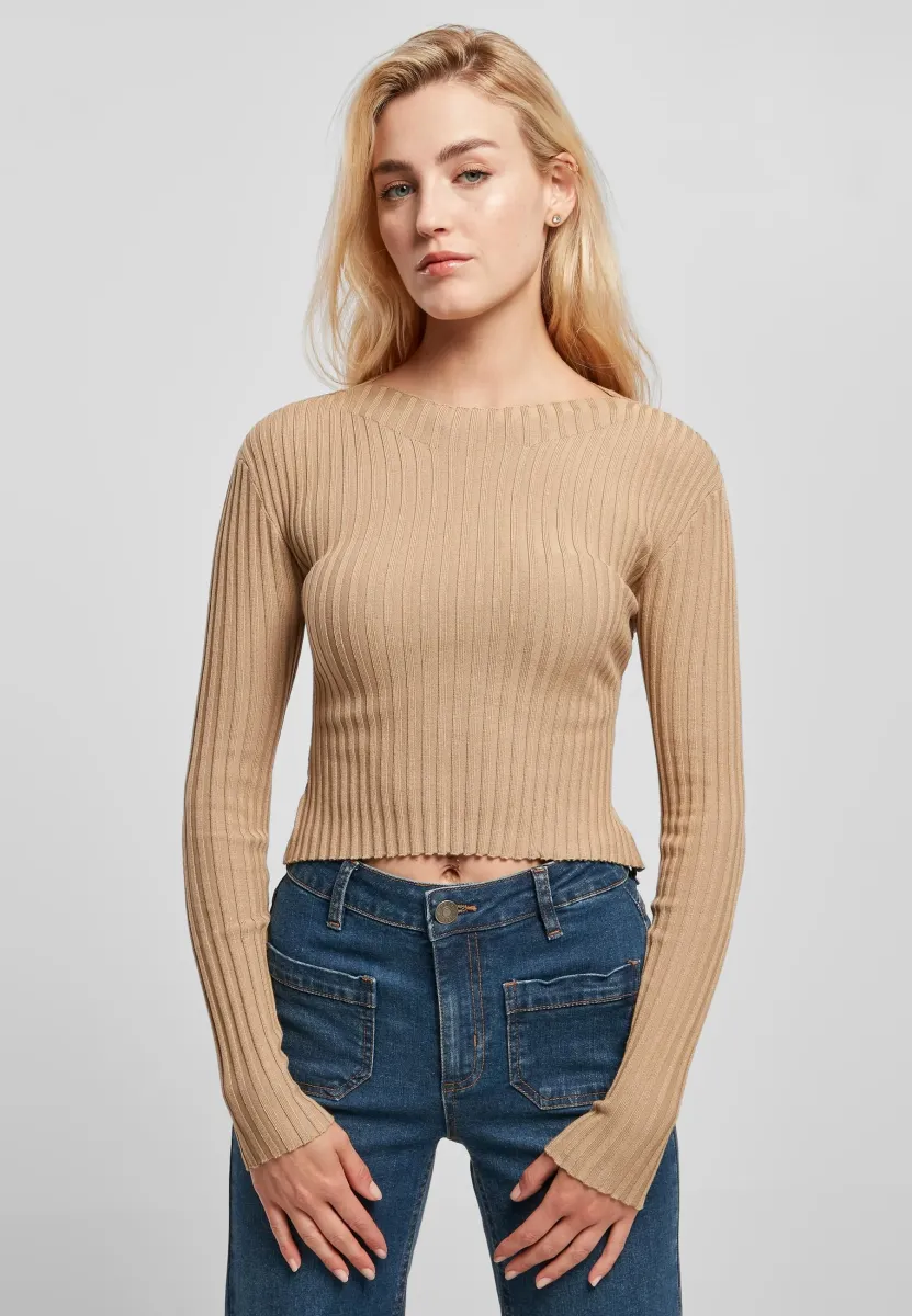 Strickpullover - unionbeige