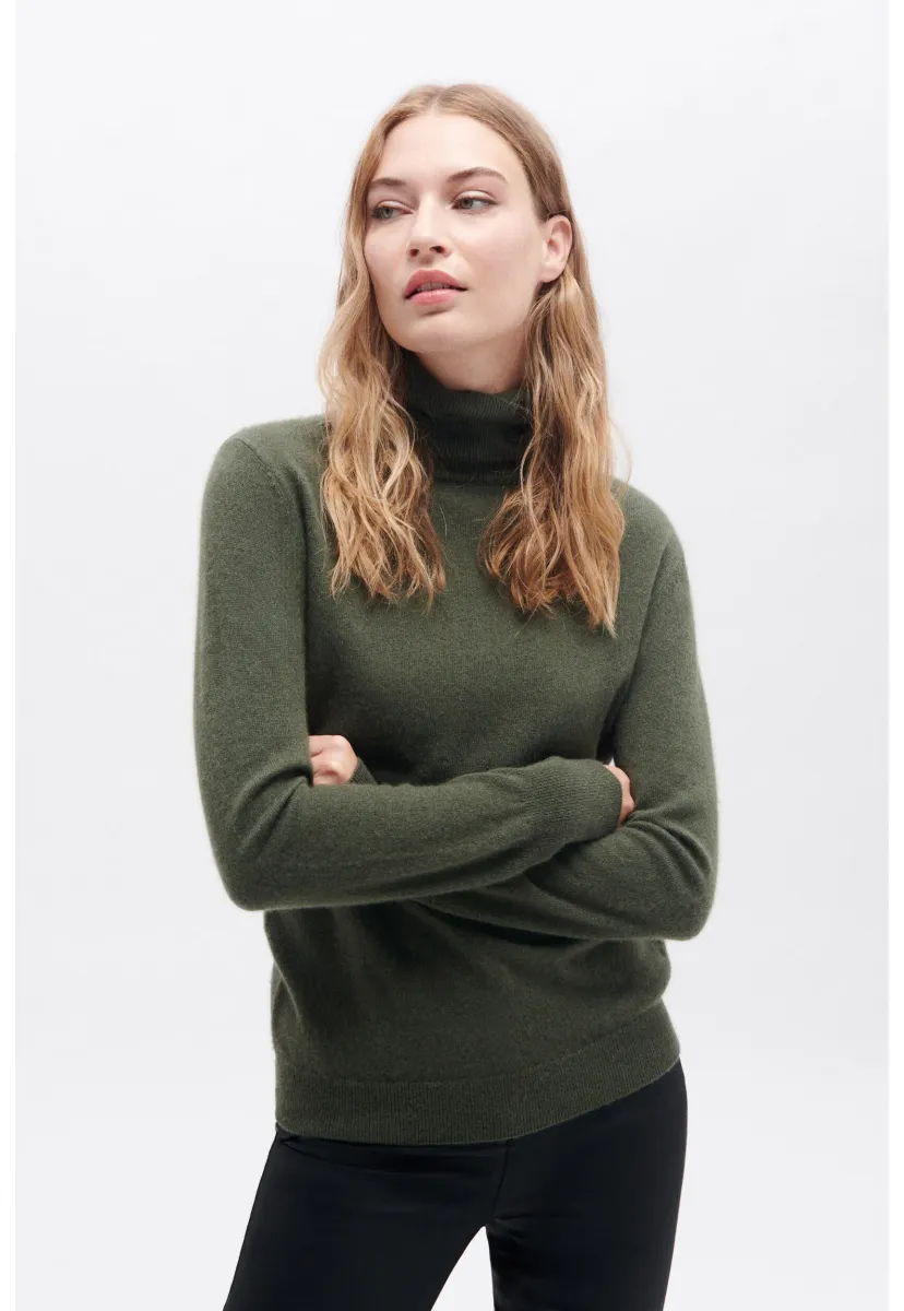 Strickpullover - vert clair