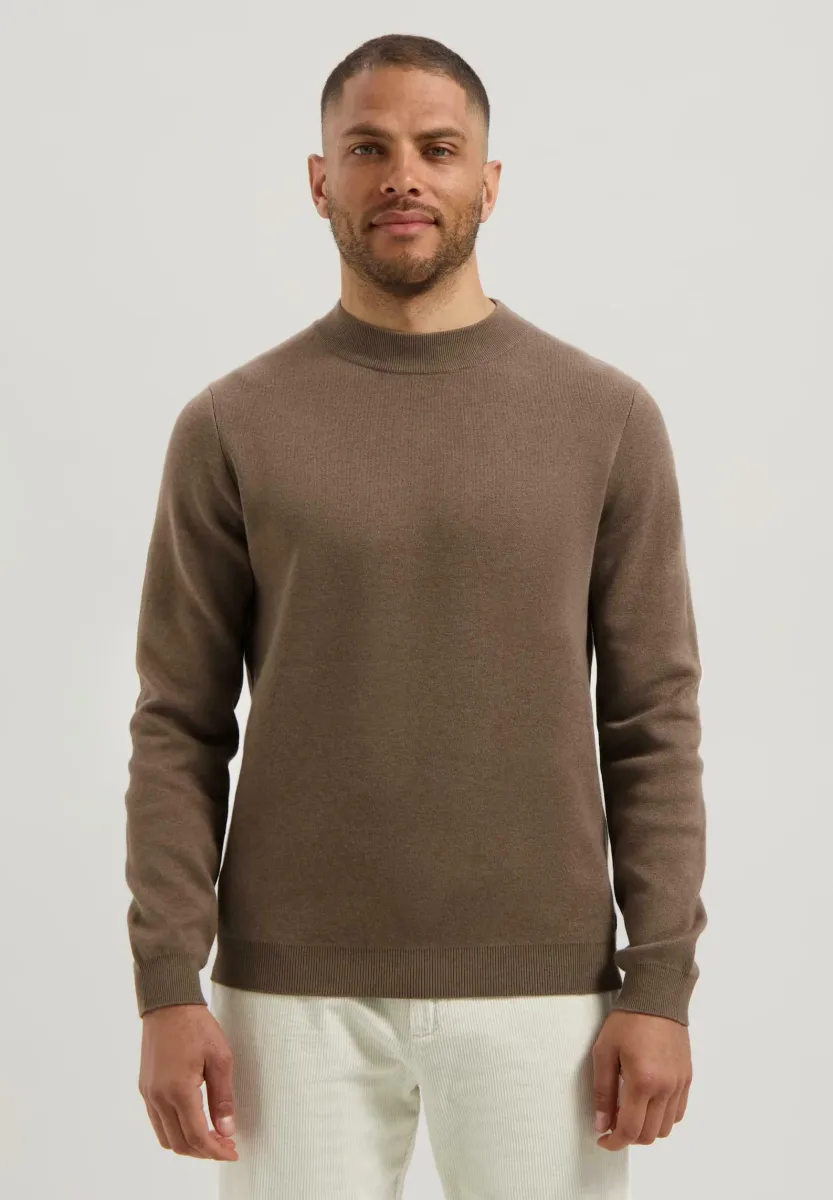 Strickpullover - vintage khaki